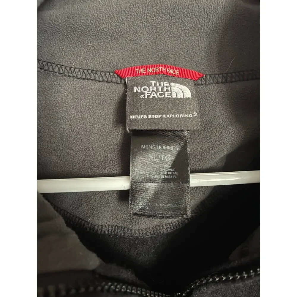 Vintage North Face mens xl wool blend quarter zip